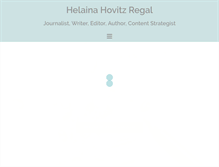 Tablet Screenshot of helainahovitz.com